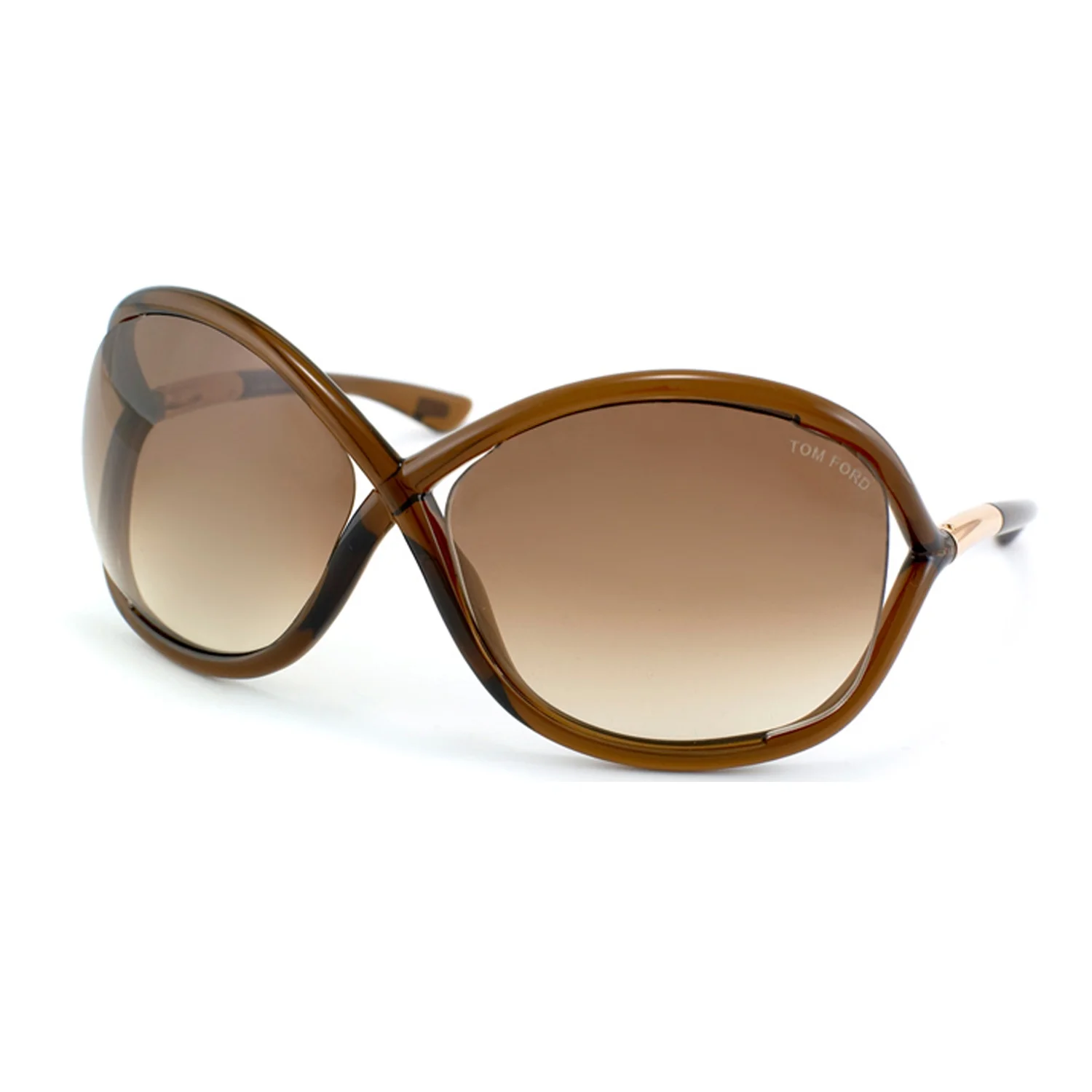 Tom Ford Women's "Whitney" Oversized Butterfly Sunglasses FT0009