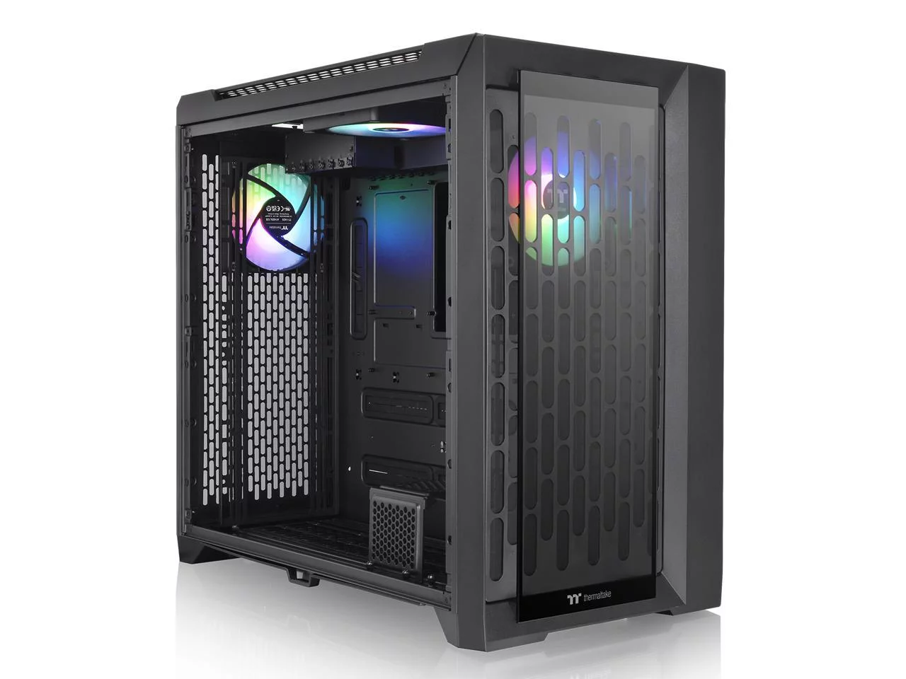 Thermaltake CTE C750 TG ARGB E-ATX Full Tower with Centralized Thermal Efficiency Design; 3x140mm CT140 ARGB Fans Pre-Installed
