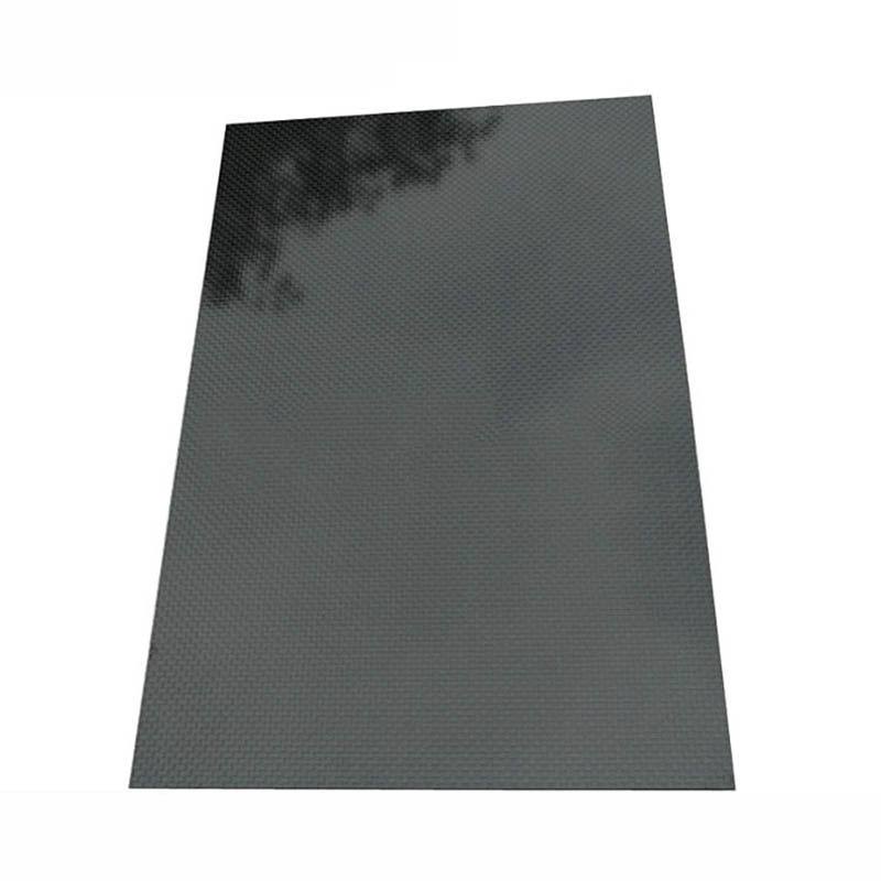 Banggood 300x500x(0.5-5)mm 3K Black Plain Weave Carbon Fiber Plate Sheet Glossy Carbon Fiber Board Panel High Composite RC Mater