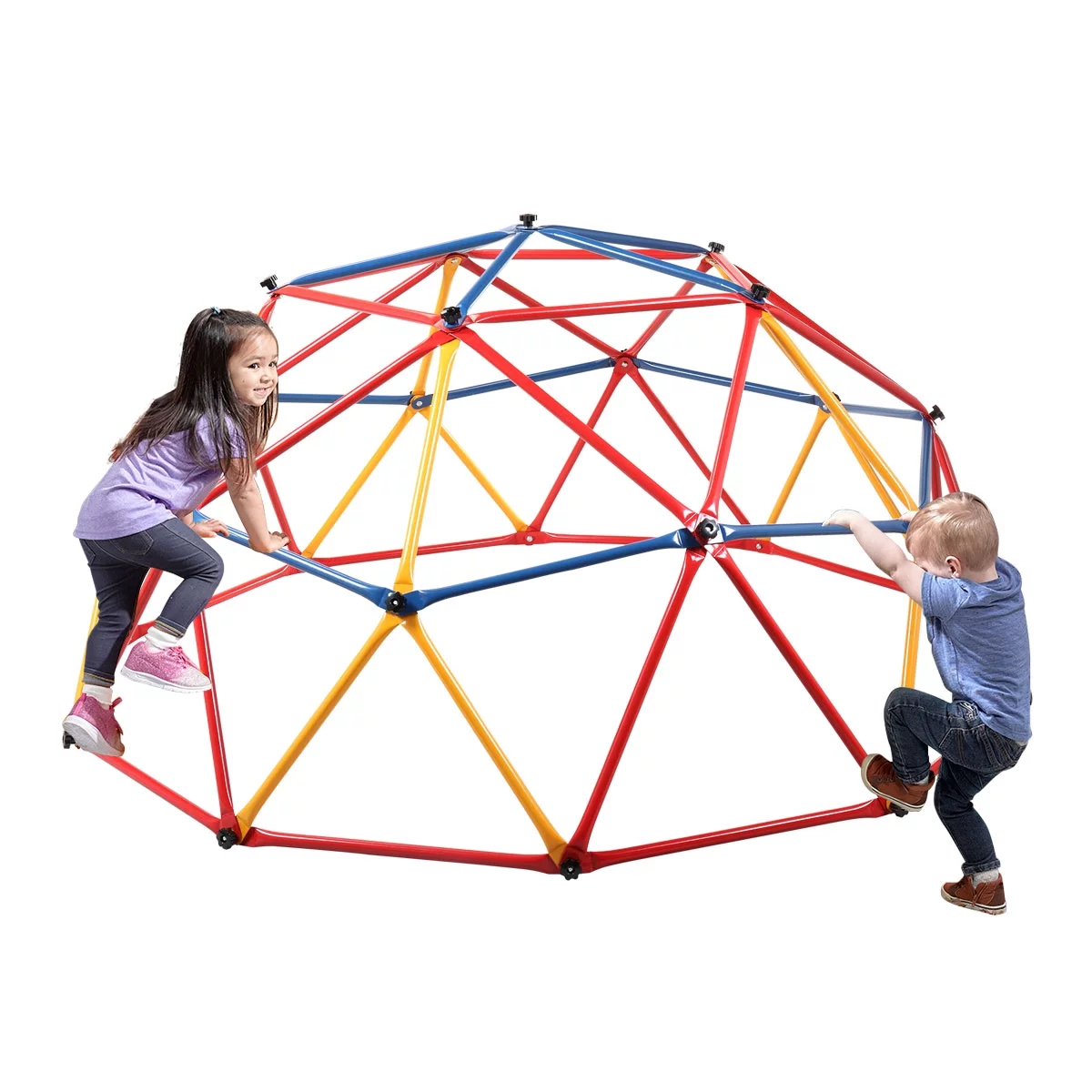 Veryke Climbing Dome, Climber Play Center, Kids Dome Climber Play Structures, Multiple Kids Jungle Gym Climbing Structure - Radiant Selections