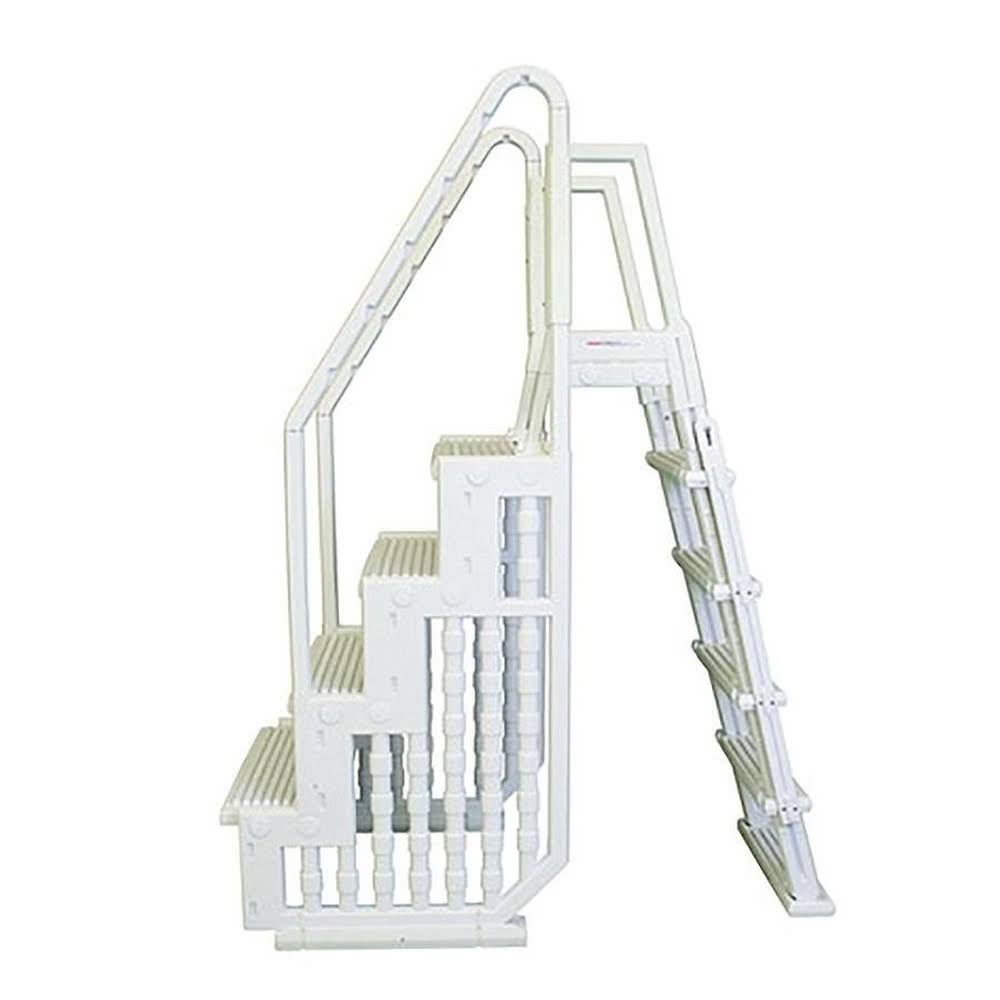 Blue Wave NE126 Easy Pool Step with Outside Ladder