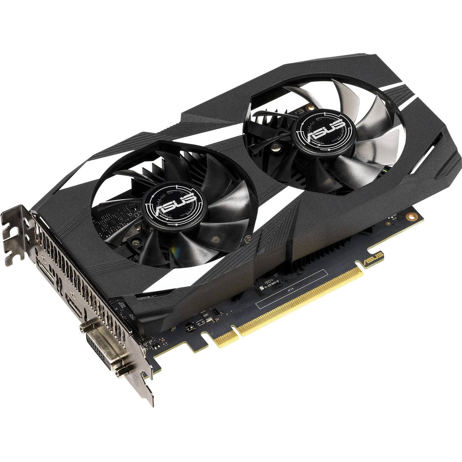 ASUS GeForce GTX 1650 DUAL 0-O4G OC Edition Graphics Card - 4 GB GDDR5 - 128-bit - 1485 MHz