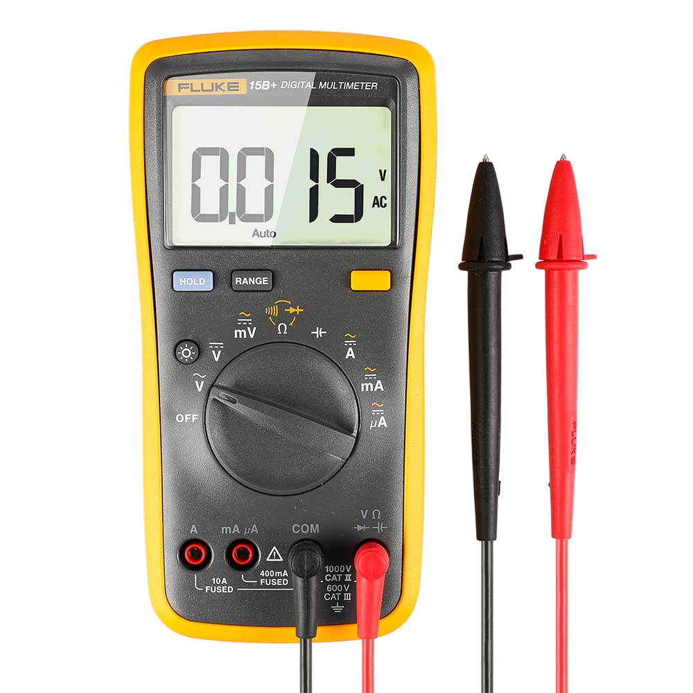 Fluke 15b+ Digital Multimeter F15b+ Latest Version by Fluke