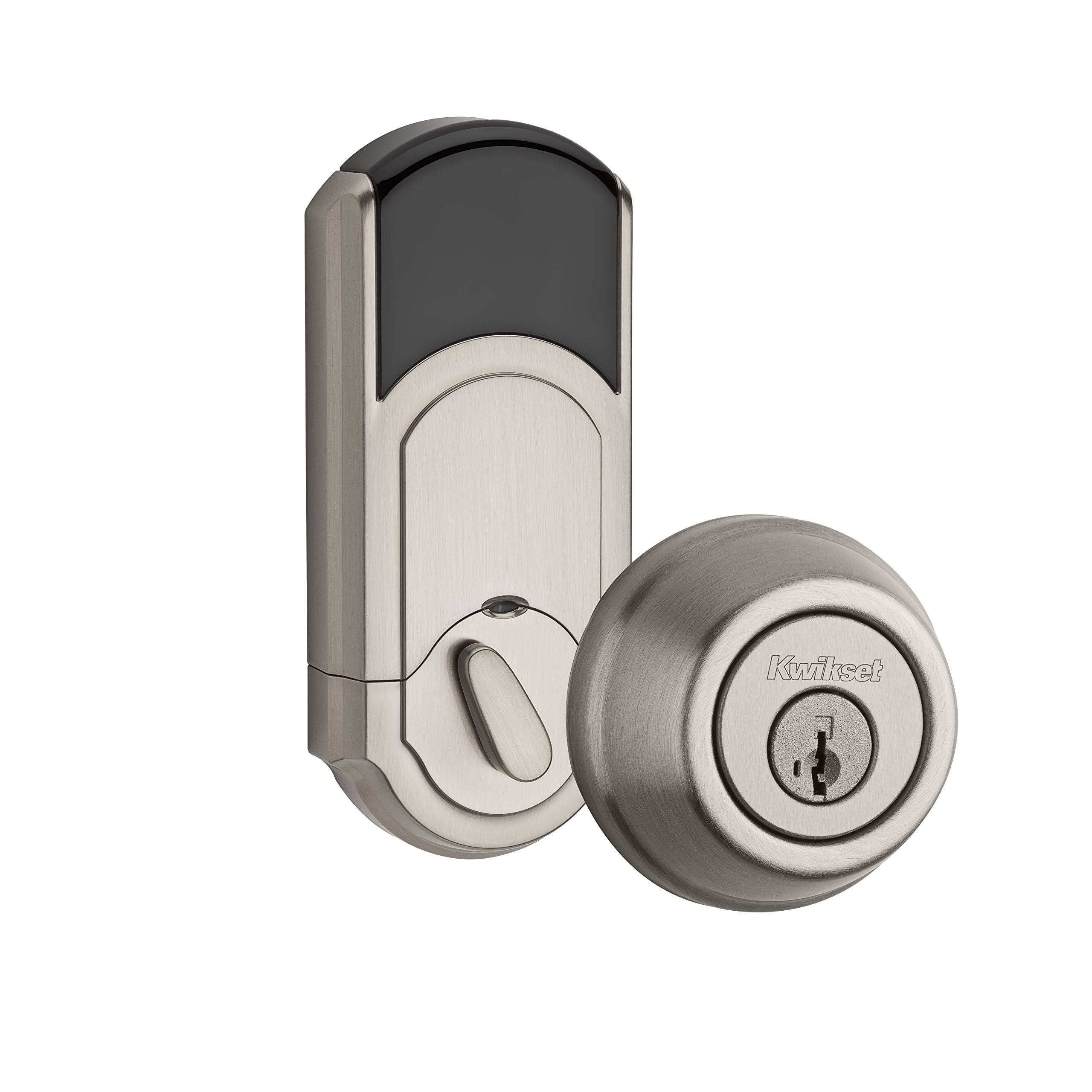 Kwikset Signature Series 910 Z-Wave Traditional Deadbolt, Satin Nickel