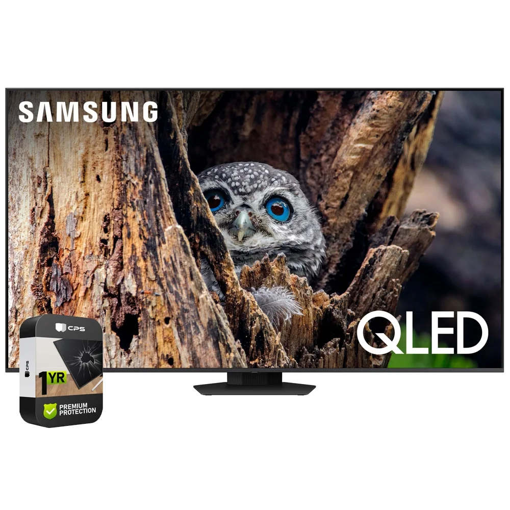 Samsung QN50Q80DAFXZA 50 Inch QLED 4K Smart TV 2024 Bundle with 1 YR CPS Enhanced Protection Pack - Curated Treasures Market