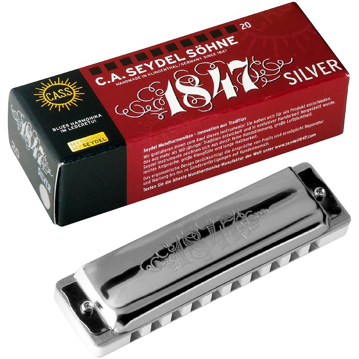 SEYDEL Blues Silver 1847 Harmonica A