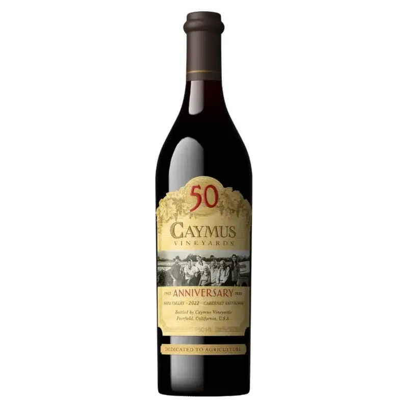 Caymus 50th Anniversary Napa Valley Cabernet Sauvignon 2022 1L - Nestor Liquor