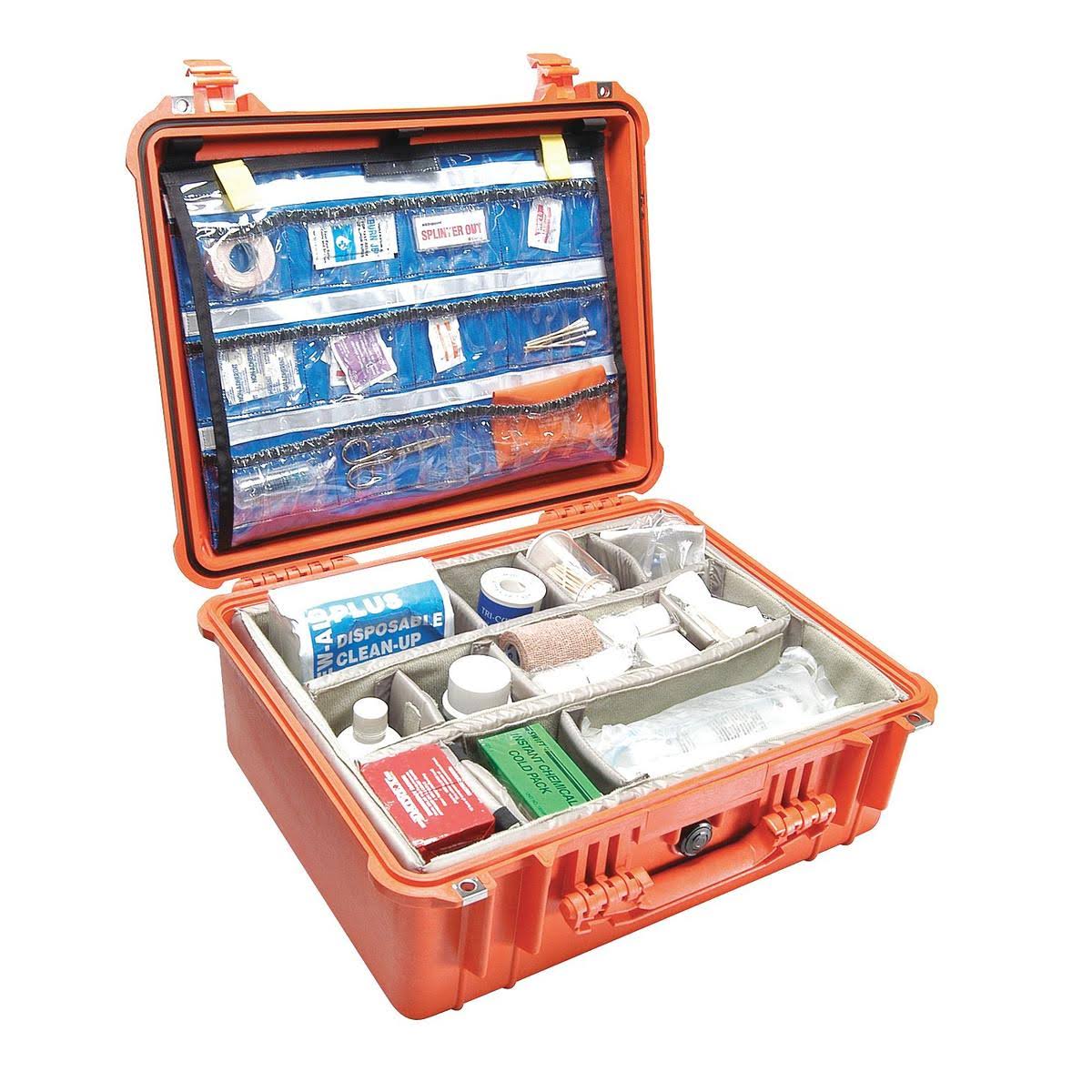 Pelican 1550EMS Orange EMS Case,Orange,20.62 x 16.62 x 8.12 in