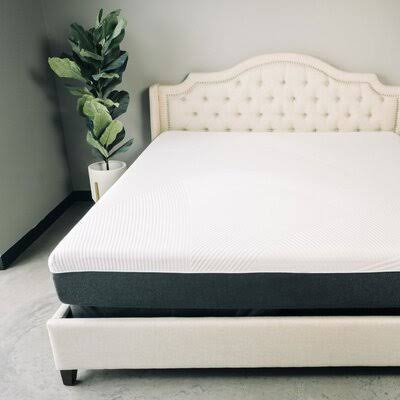 Rebeca 10x22 Medium Gel Memory Foam Mattress Alwyn Home Mattress Size: King