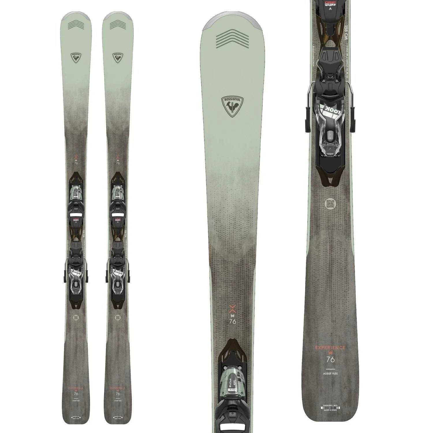 2024 Rossignol Experience 76 Womens Skis W/ Xpress 10 GW Bindings - Sports Supplies Online Store