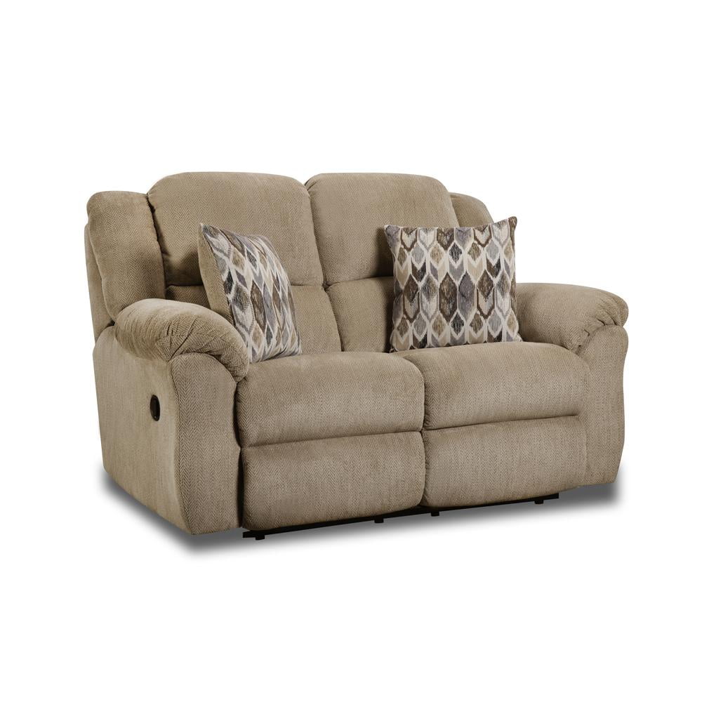 Motion Ease Maple Double Reclining Loveseat