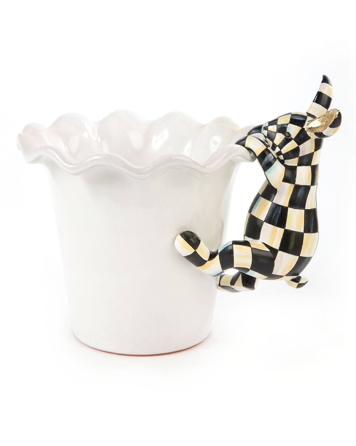 MacKenzie-Childs Funny Bunny Pot Climber - Avayadevconnect