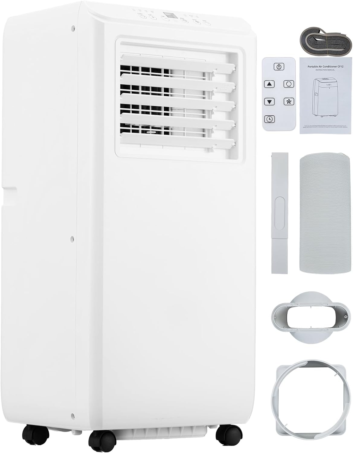 Portable Air Conditioner 10000 BTU, Portable AC Unit with Remote Control, Energy-Efficient Cooling for 450 Sq.ft Spaces