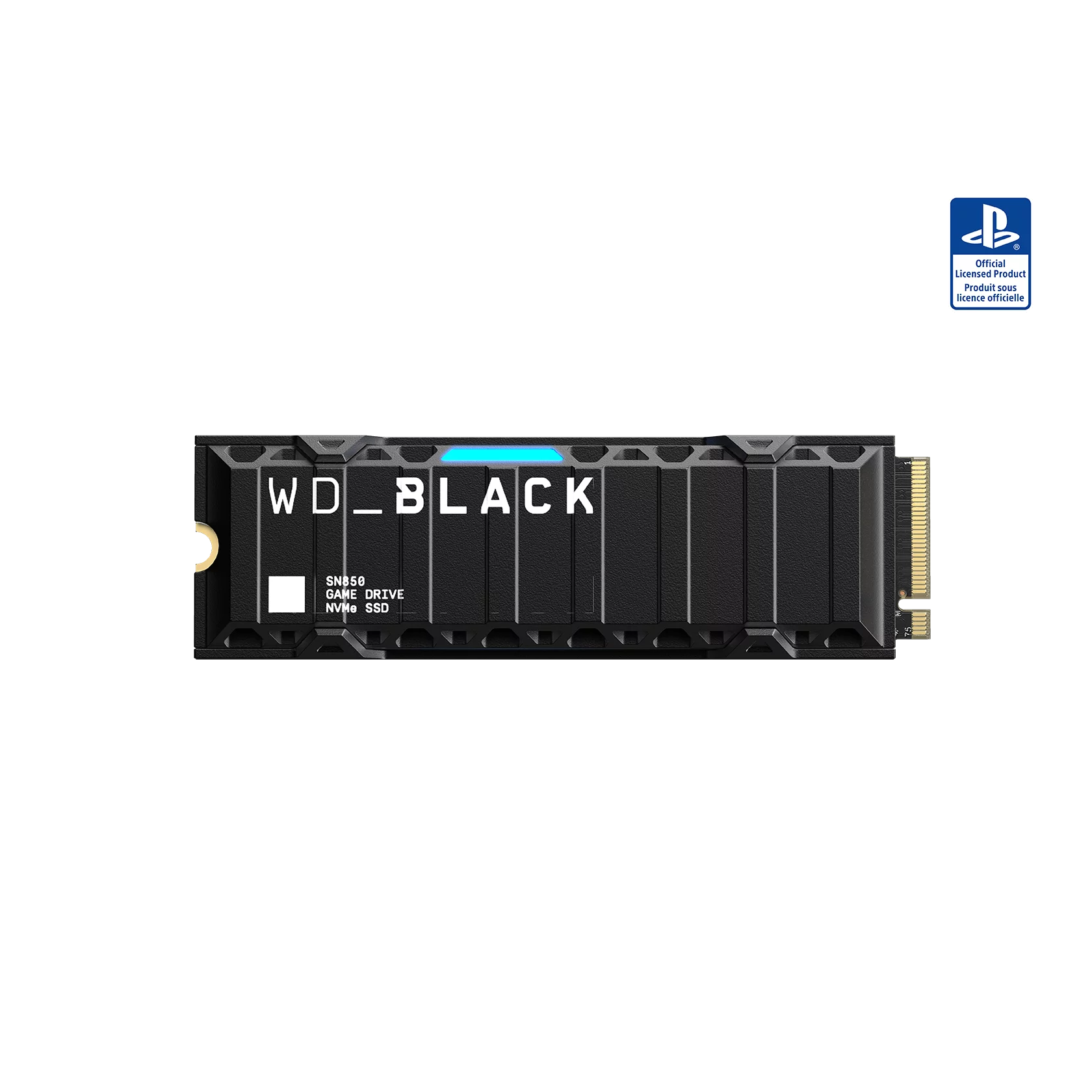 WD_BLACK 2TB SN850 NVMe SSD, Internal M.2 2280 Solid State Drive for PS5 Consoles - WDBBKW0020BBK-WRSN