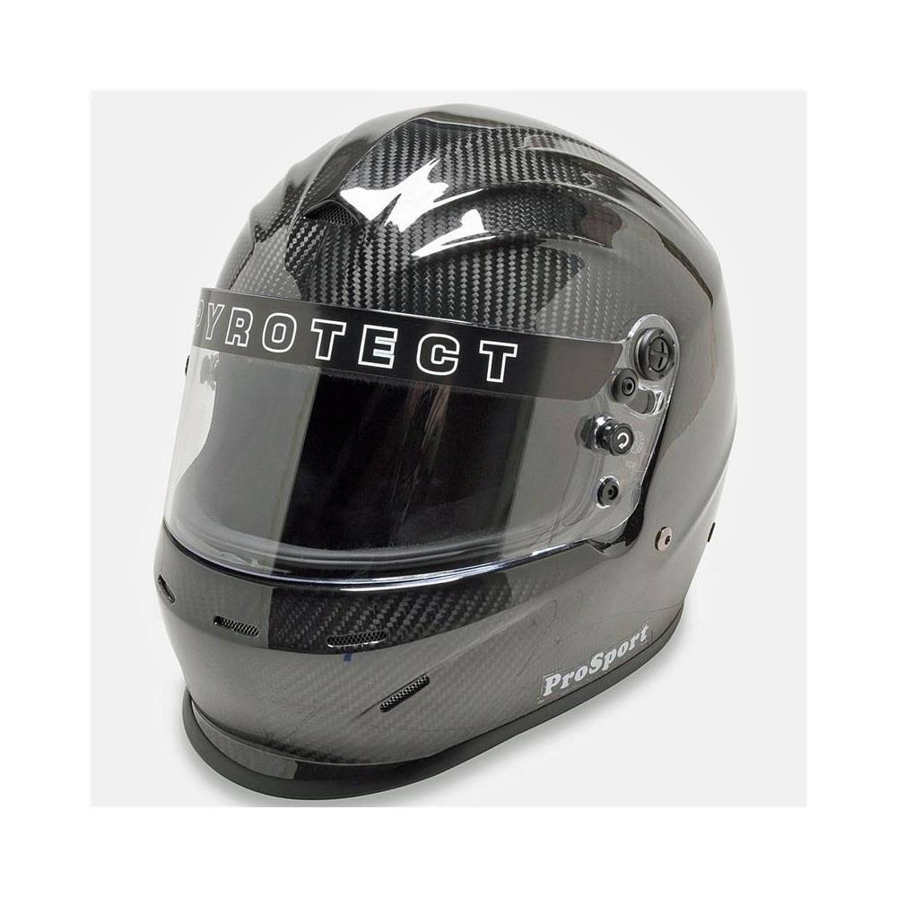 Pyrotect Prosport Carbon Fiber Helmet, Carbon Fiber, Medium 7062005