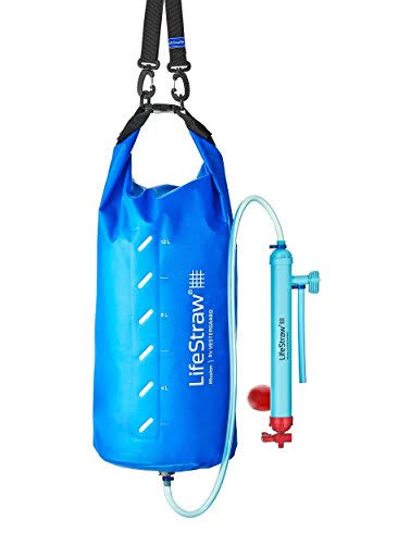 LifeStraw Mission Water Purification System High-Volume Gravity-Fed Purifier for Camping and Emergency Preparedness 12 Liter