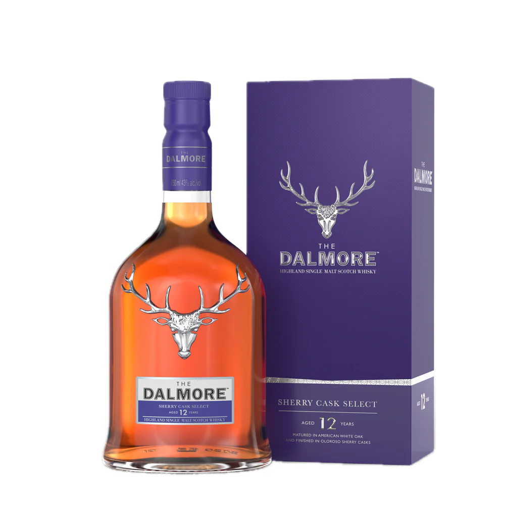 The Dalmore 12 Year Sherry Cask Select Single Malt Scotch Whisky - Nestor Liquor