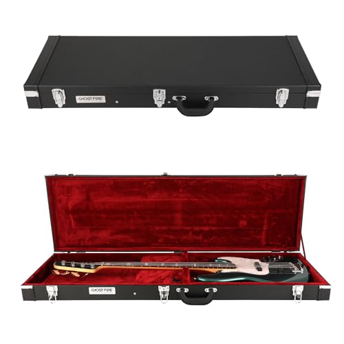 GHOSTFIRE Hard-Shell Electric Guitars Case Super thick ABS Molded Case fit ST/TL (Electric Guitar)