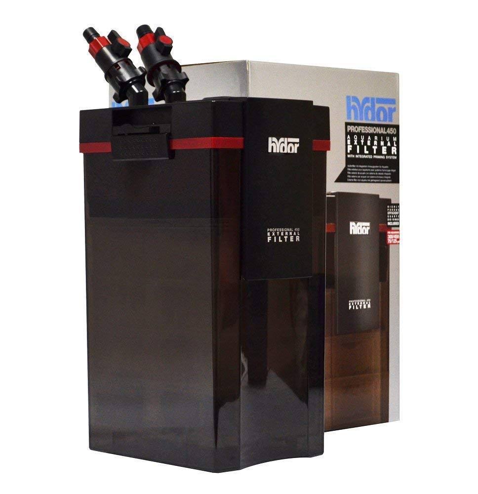 Hydor Professional 450 External Canister Filter, 75-125 gal, 320 GPH