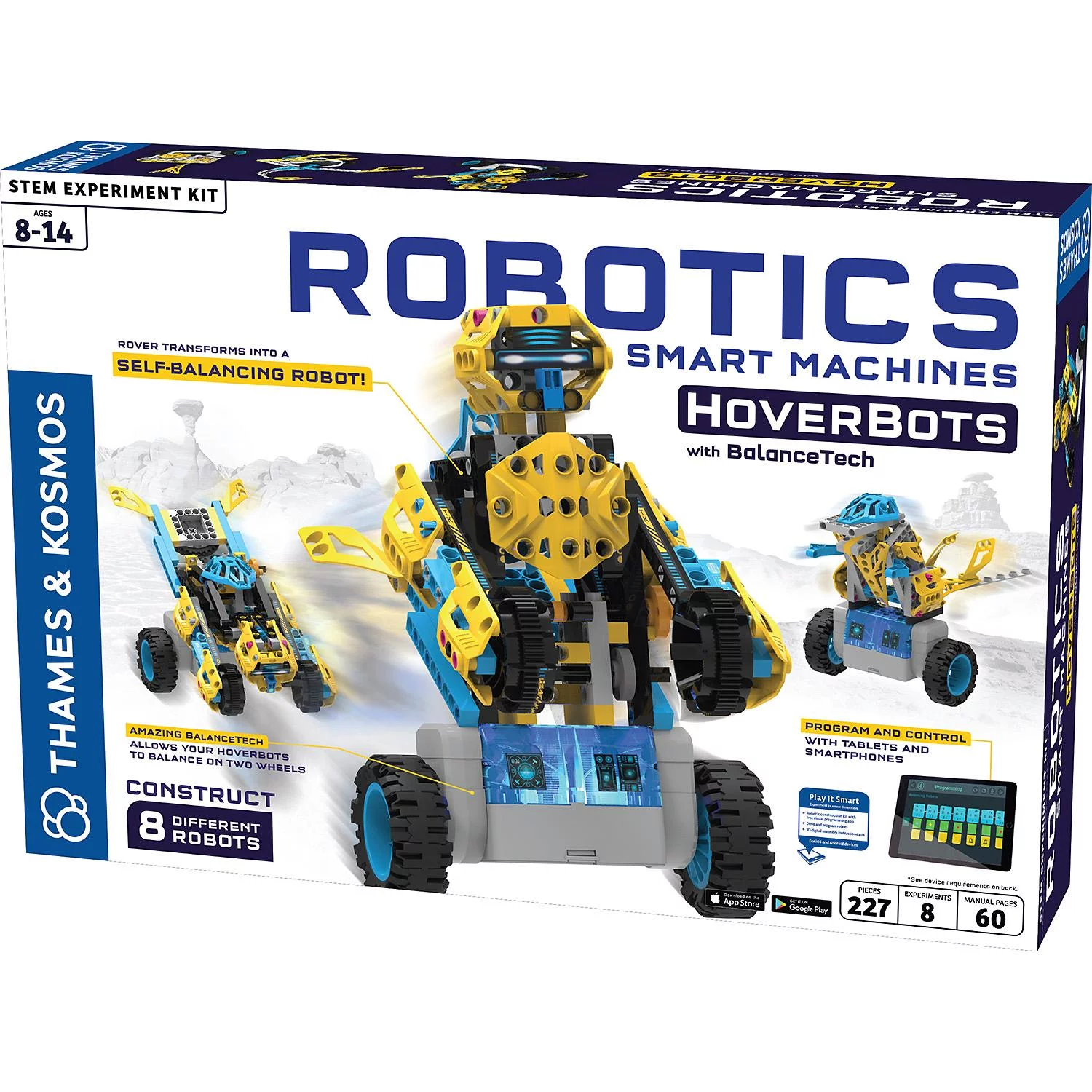 Thames and Kosmos Robotics: Smart Machines - HoverBots with Balance Tech