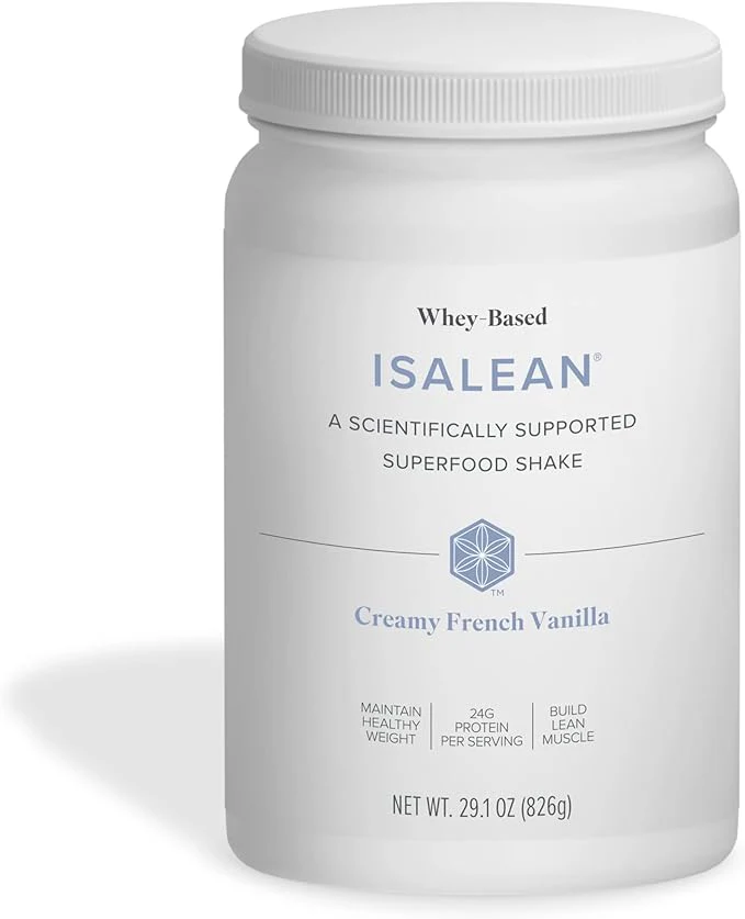 ISAGENIX Isalean SuperFood Shake Natural Creamy Vanilla Meal - Kansas Nuitrition - HNZSDS