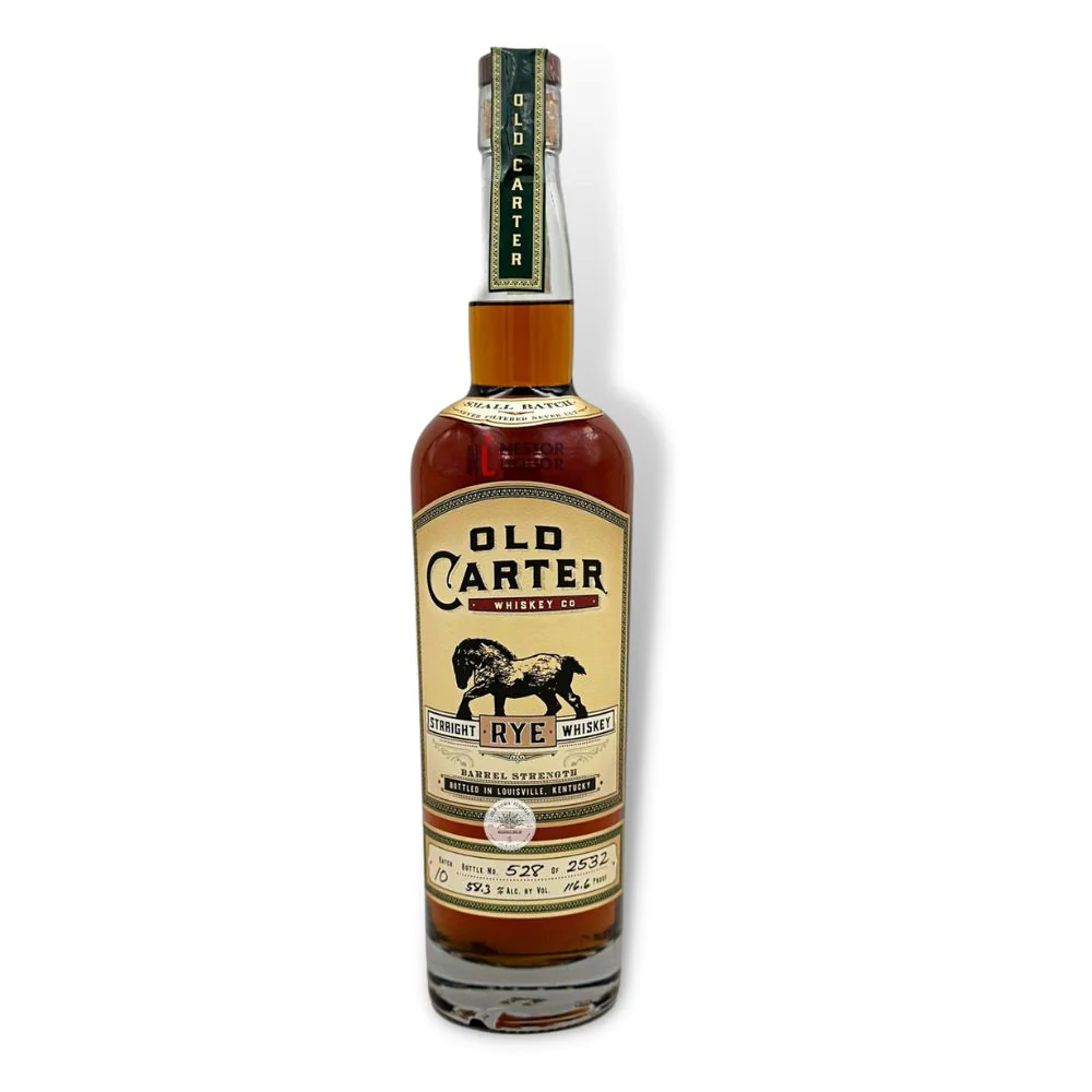 Old Carter Straight Rye Batch 10 116.6 PF 750ml - Nestor Liquor