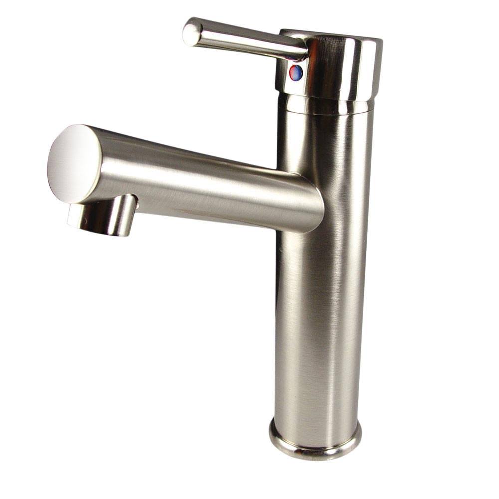 Fresca FFT1046BN Savio Single Hole Mount Bathroom Vanity Faucet - Brushed Nickel