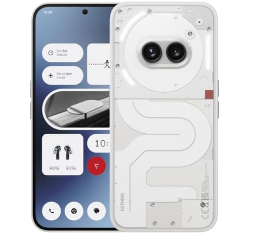 Nothing Phone (2a) Smartphone Unlocked 5G Android Phone Dimensity 7200 Pro, 50MP Dual Camera Cell Phone, 6.7'' AMOLED Display