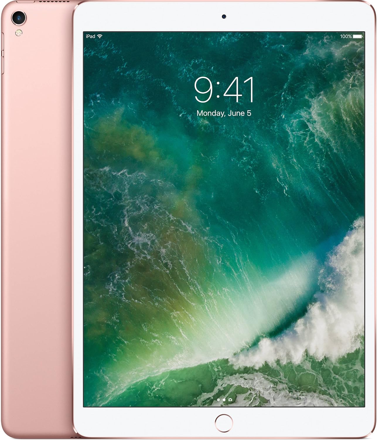 Apple iPad Pro 10.5in (2017) 64GB, Wi-Fi - Rose Gold (Renewed)
