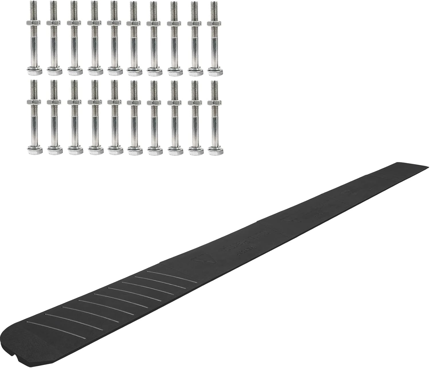 VEVOR Curb Ramp, 5 Pack Rubber Driveway Ramps, Heavy Duty 32000 lbs Weight Capacity Threshold Ramp