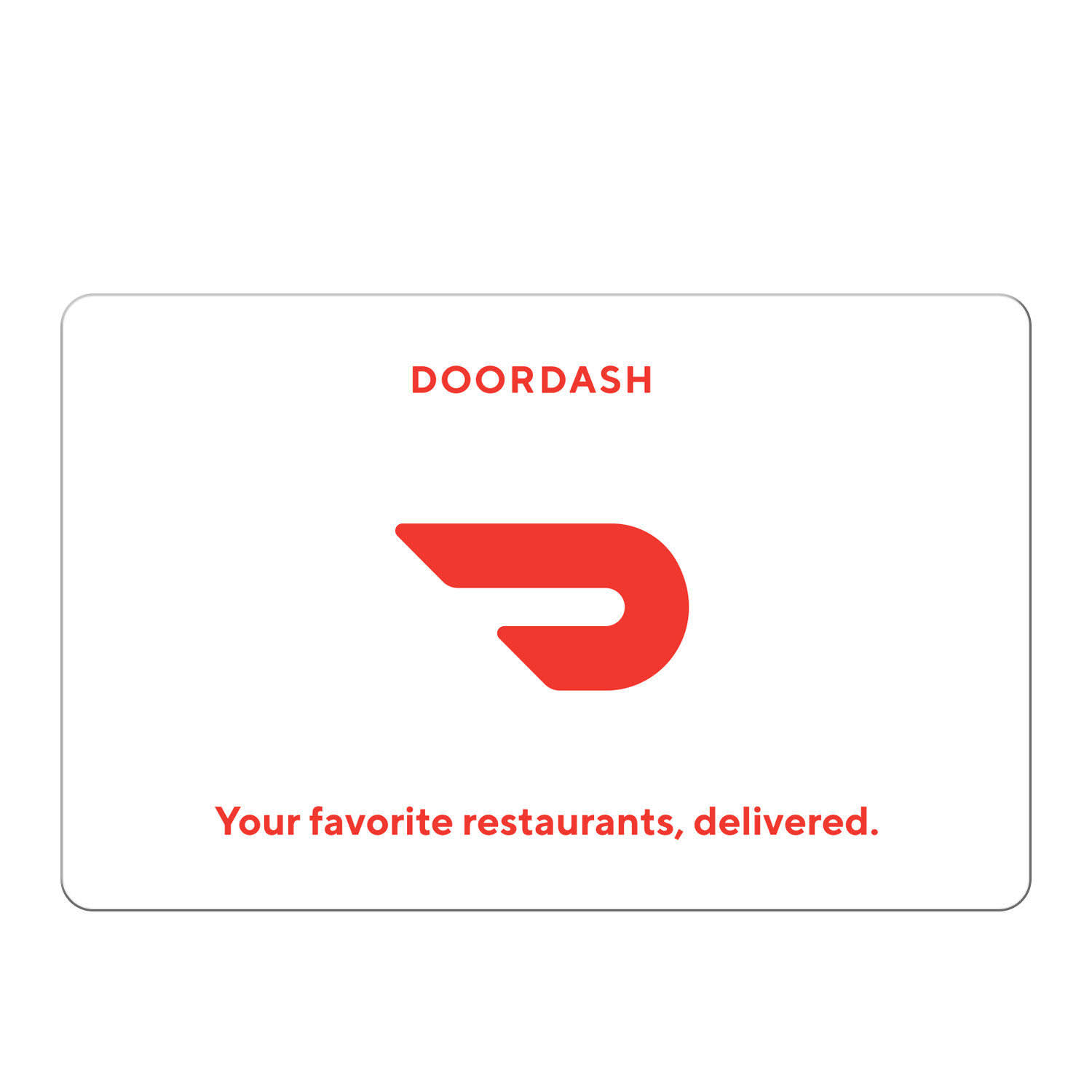 Doordash eGift Card (Email Delivery)