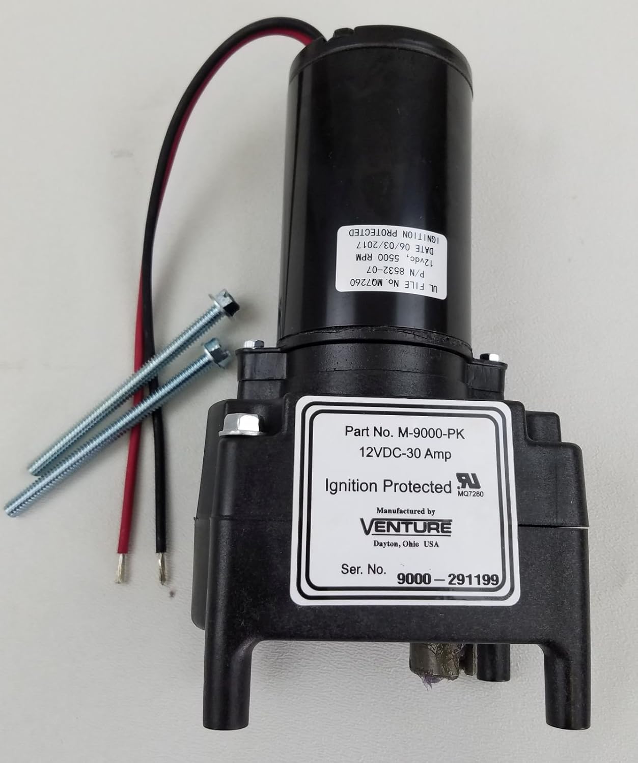 New RV 5th Wheel Landing Gear Motor
