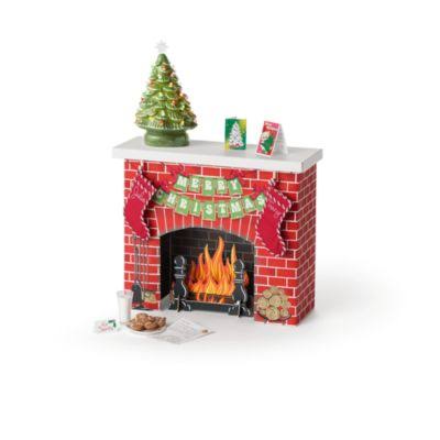 American Girl Julie&s Christmas Fireplace