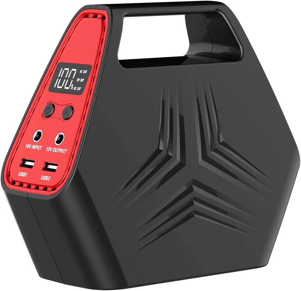 146Wh Portable Power Station, SinKeu Portable Power Bank with AC outlet, Laptop Charger with 110V/100W AC Outlet, DC Port, QC 3.0 USB Port