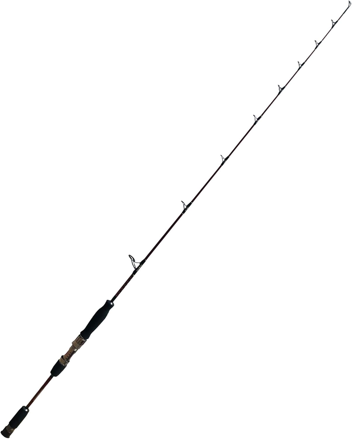 EatMyTackle Snapper Whacker Jigging Rod | Saltwater Fishing Rod (15-20lb. Slow Action, 2pc)