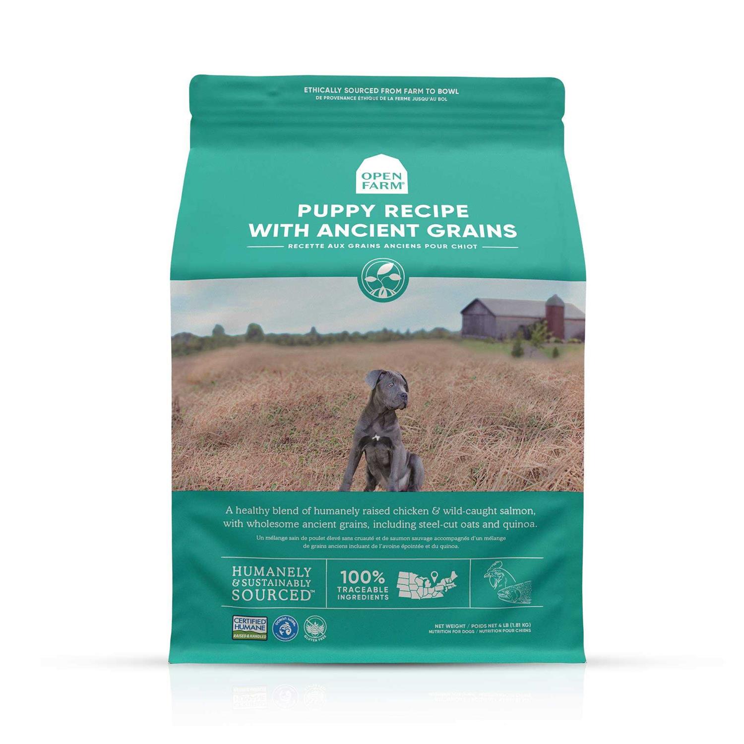 Open Farm Ancient Grains Puppy Dry Dog Food - Pet Supplies online store