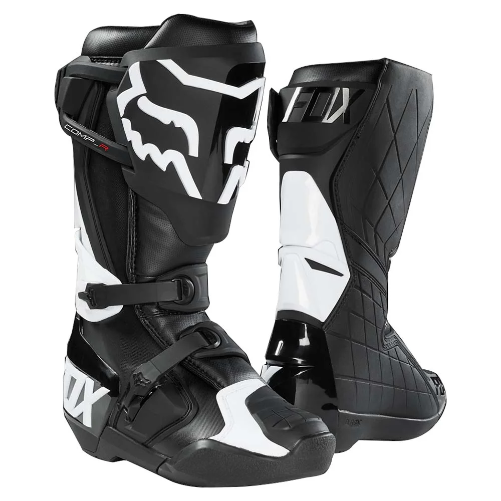 Fox Racing Mens Comp R Boots Riding Boot ActiveLock Silicone Floating Off System -  -