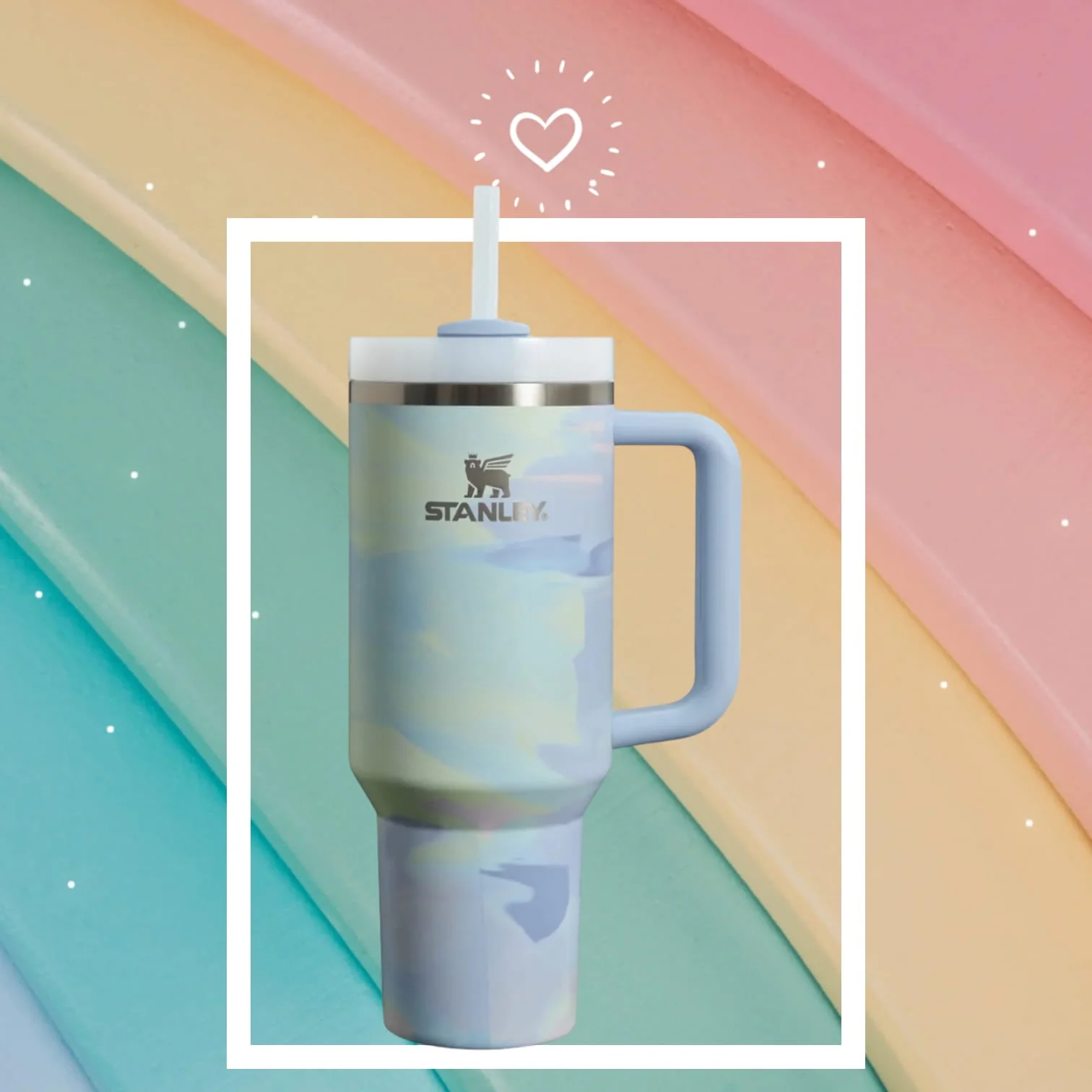 Stanley 40 oz Stainless Steel H2.0 Flow state Quencher Tumbler- Limited edition color