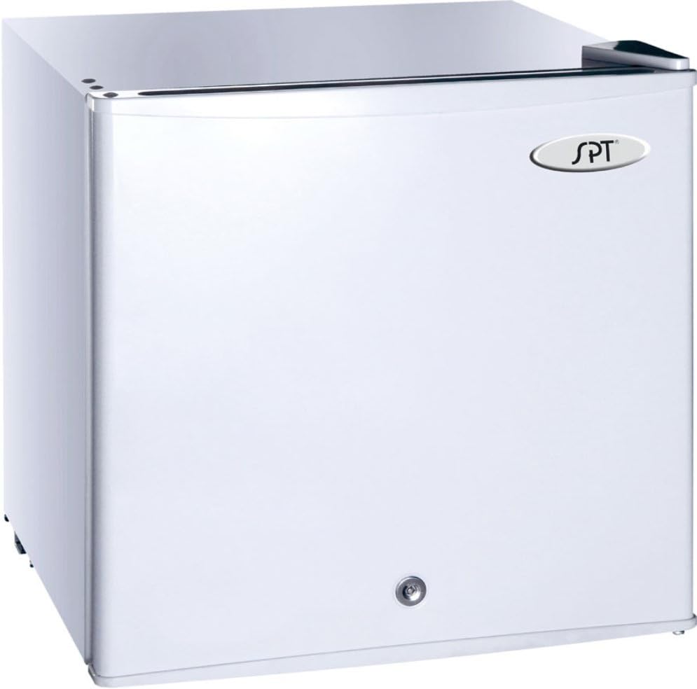 SPT UF-114W Upright Freezer, White, 1.1 Cubic Feet