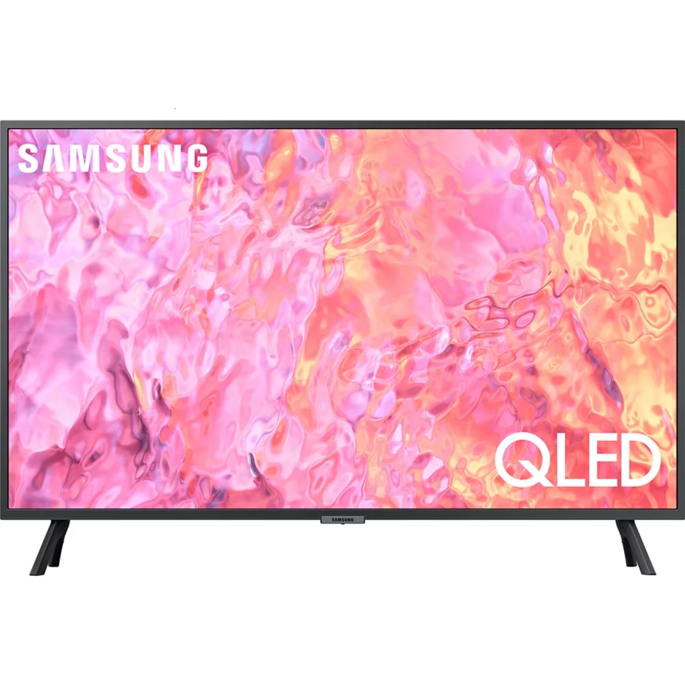 Open Box Samsung 32-Inch Class QLED 4K Q60C Series Quantum HDR, Dual LED, Object Tracking Sound Lite, Q-Symphony, Motion Xcelerator, Gaming Hub