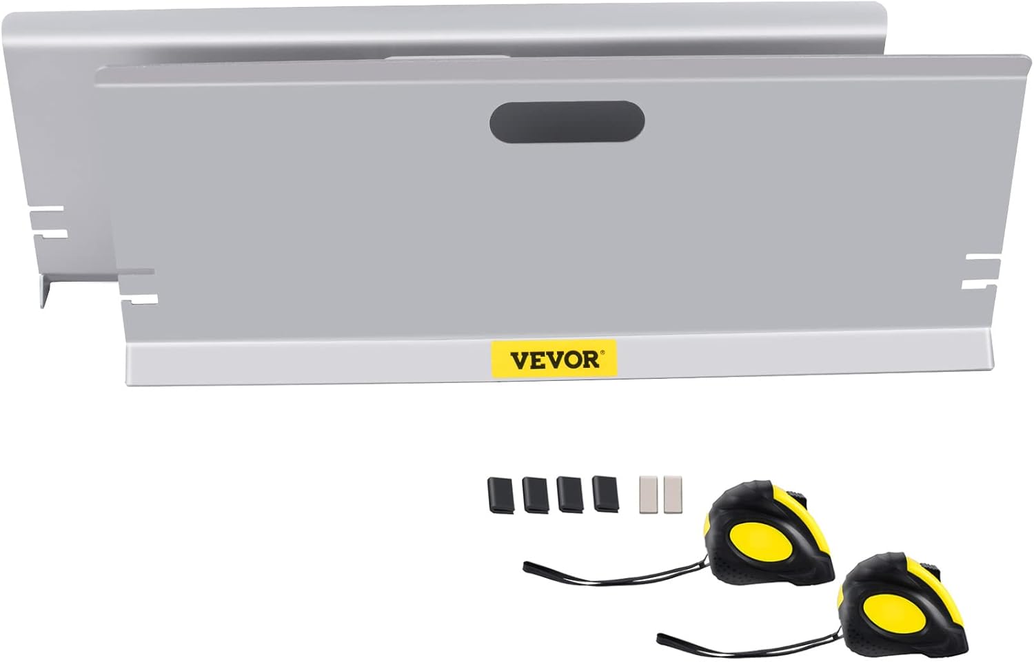 VEVOR Wheel Alignment Tool, Toe Plates without Probes, Aluminum Alloy Toe Alignment Plates, Double 16ft Tape Measures Alignment Tools Automotive