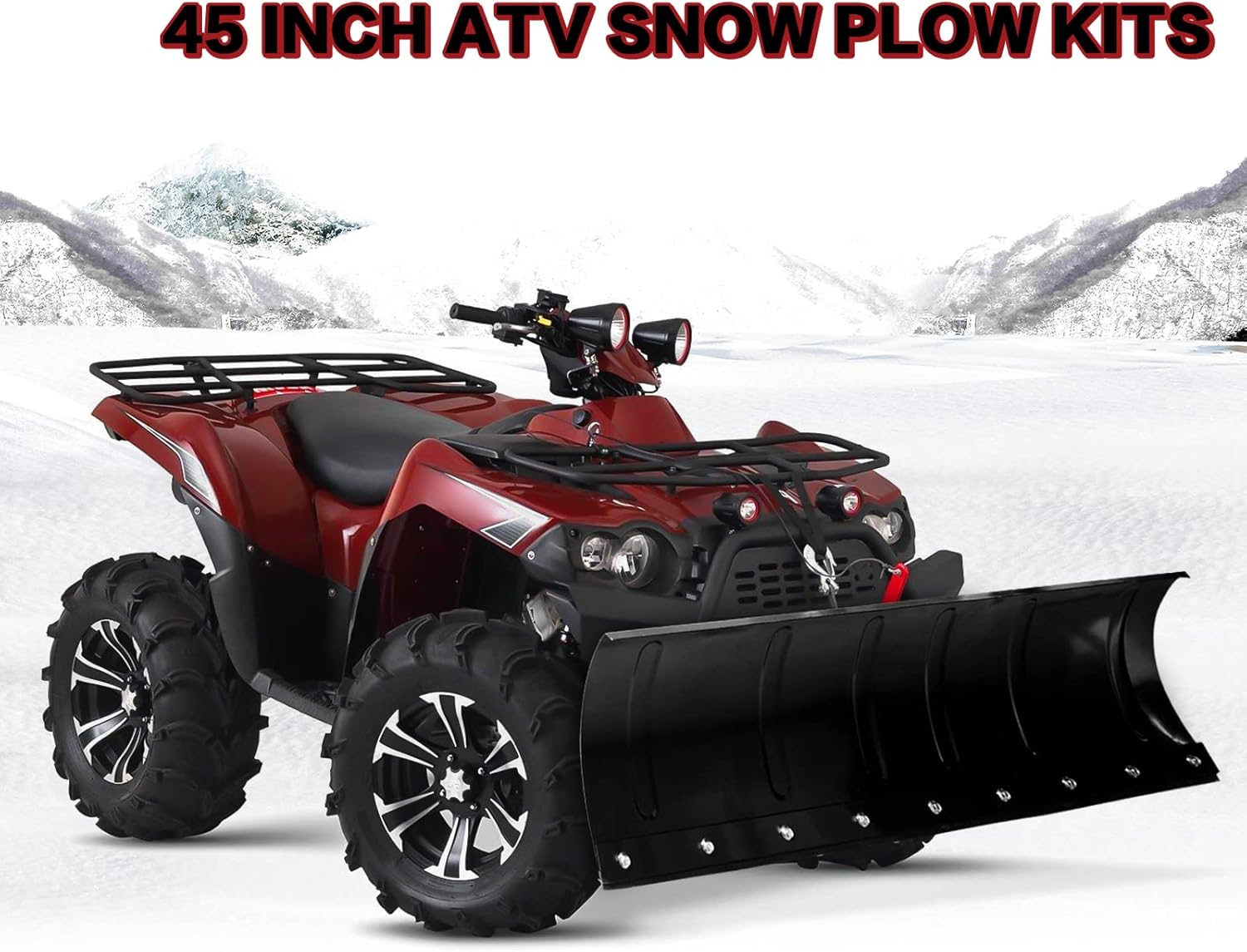ATV Snow Plow