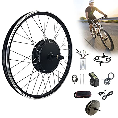 Electric Bicycle Conversion Kit 20"/24"/26"/27.5"/28"/29"/700C E-Bike Rear Wheel High Speed Direct Drive Controller Electric Bike Conversion Kit