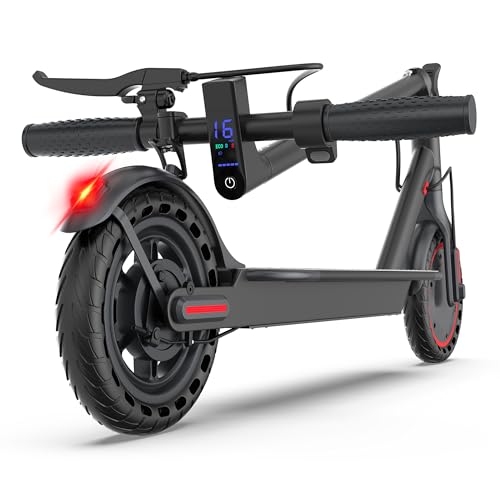 Electric Scooter for Adults & Teens, 350W Motor Up to 16 MPH, 12 Miles Range, 8.5" Honeycomb Tires, APP Control