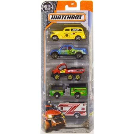 Matchbox 2017 Hazmat Response 5-Pack, Includes 5 1:64 Scaled Die-Cast vehicles. by Brand Matchbox