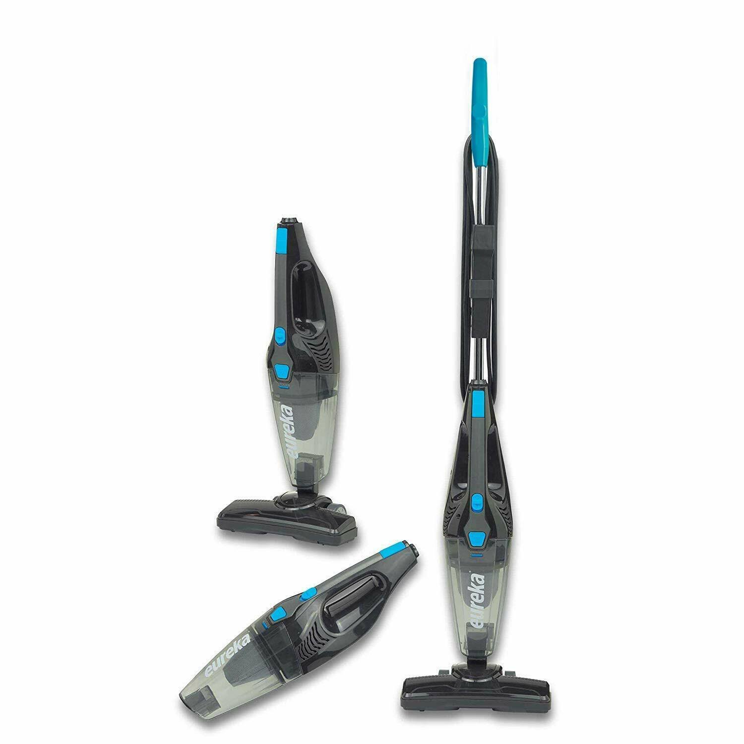 Eureka NES215A Blaze 3-in-1 Swivel Handheld Stick Vacuum Cleaner, Blue - Megean