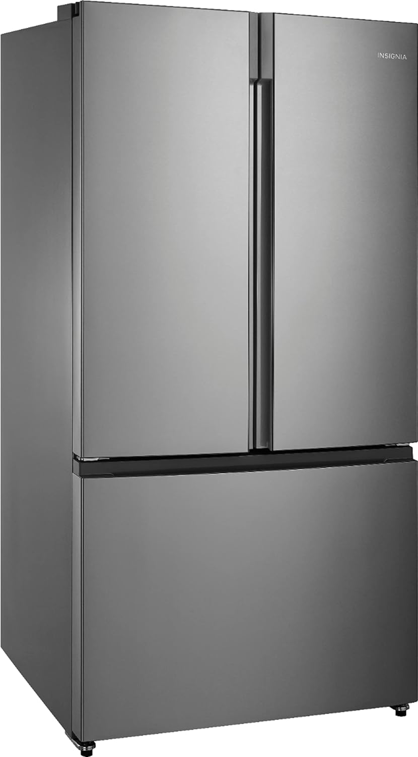 INSIGNIA™ - 26.6 Cu. Ft. French Door Refrigerator