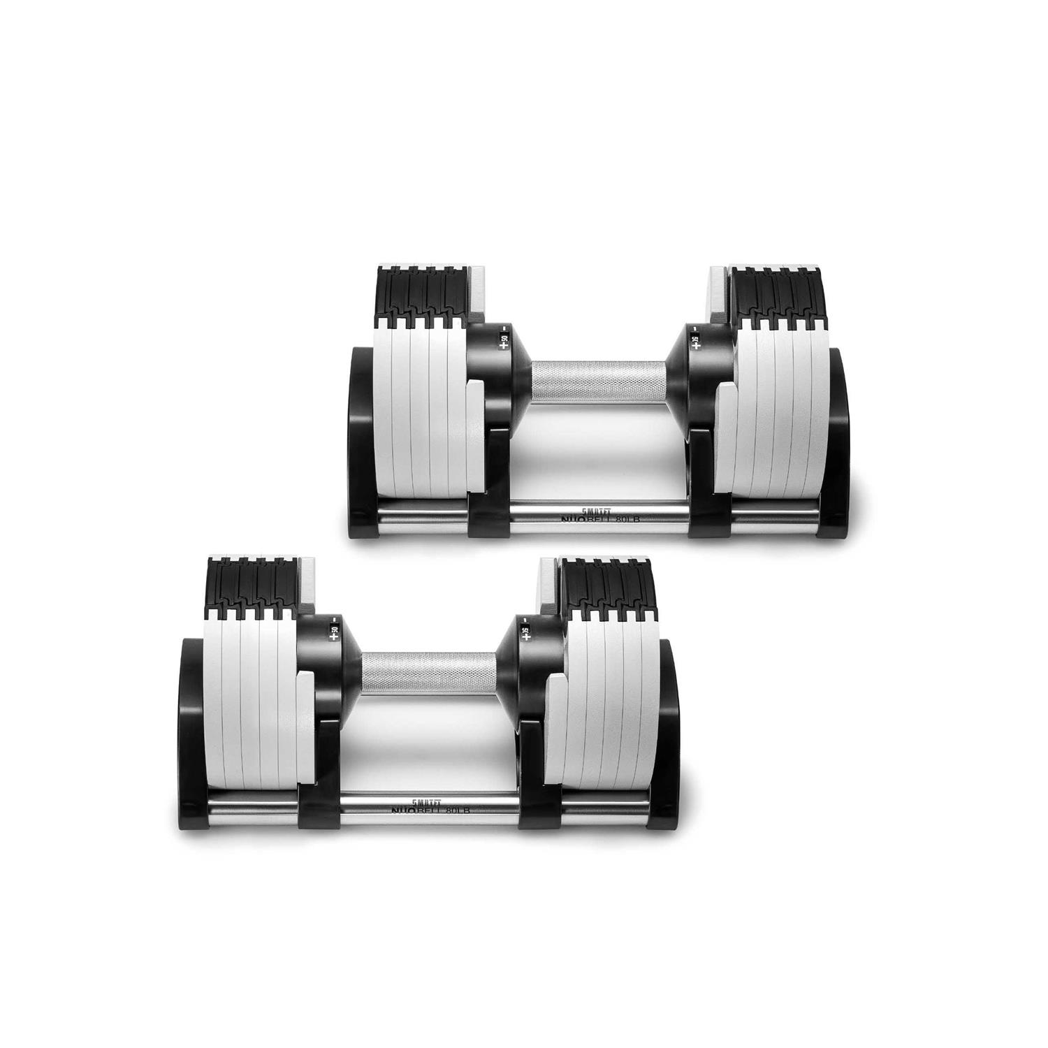 SMRTFT NUOBELL 50lb Adjustable Dumbbells - Sports Supplies Online Store