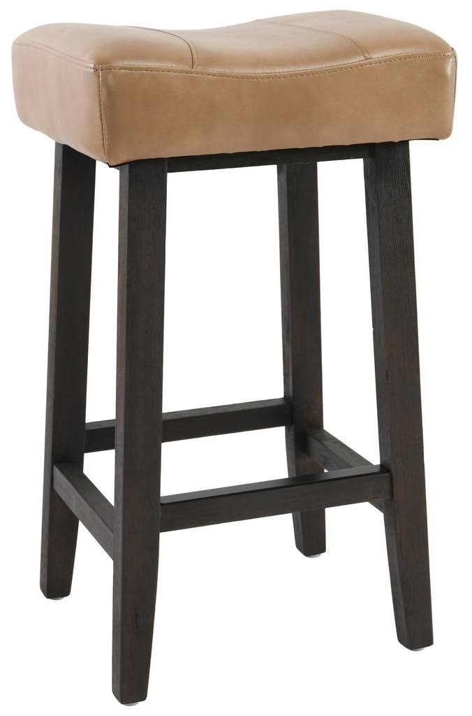 Kosas Home Lauri Backless Counterstool 26x22 Camel Beige