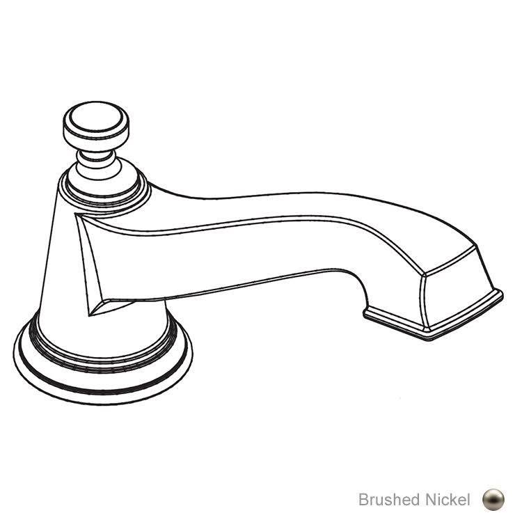 Moen 137391BN Roman Tub Spout Kit - Brushed Nickel